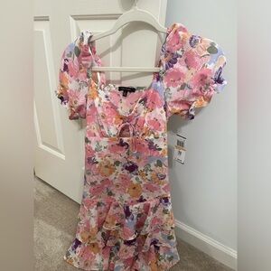 Cute floral dress!! originally from macys but brand is city studio